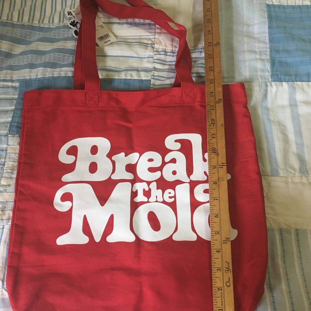 Red Verdy Tote Bag